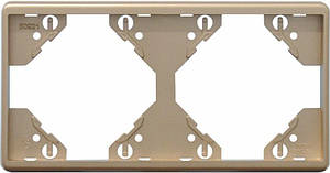 Рамка 2-міс. горизонт. Платина, 50921 TPL, Efapel APOLO 5000