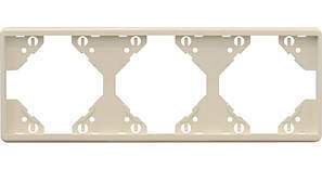 Рамка 3-міс. горизонт. Слонова кістка, 50931 TMF, Efapel APOLO 5000