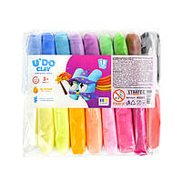 Набір для творчості " U'DO Clay 18 шт." брикет 10 г Strateg (41061)