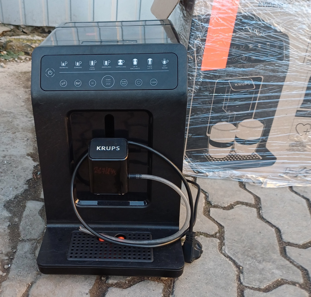 Кавомашина кавоварка Крупс KRUPS EVIDENCE ECO-DESIGN EA897B10 чорна