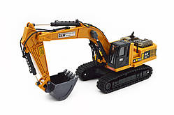 Модель гусеничний екскаватор 51508 металевий ківш звук світло