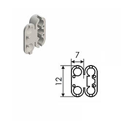Кліпса сполучна для ланцюжка керування вертикальними жалюзі прозора