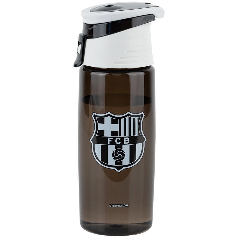 Пляшечка для води Kite FC Barcelona BC25-401, 550 мл, чорна