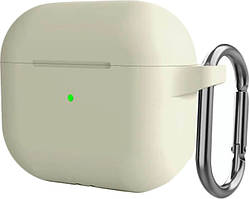 Чохол для навушників ArmorStandart Hang Case для Apple AirPods 3 Antique white (ARM60307)