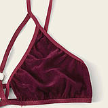 Велюровий комплект жіночої нижньої білизни – романтичний подарунок для коханої, фото 8