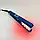 Утюжок інфрачервоний з ультразвуком Ultrasonic hair care clips 1056 (Синій), фото 4