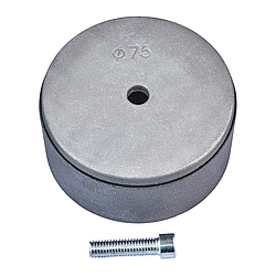 Насадка плоска Europroduct EP.WS075 для паяльника PPR труб 75 mm (EP6104)