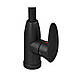 Змішувач для кухні Plamix Cezar-011-B SET Matte black (з підведенням) (PM0668), фото 8