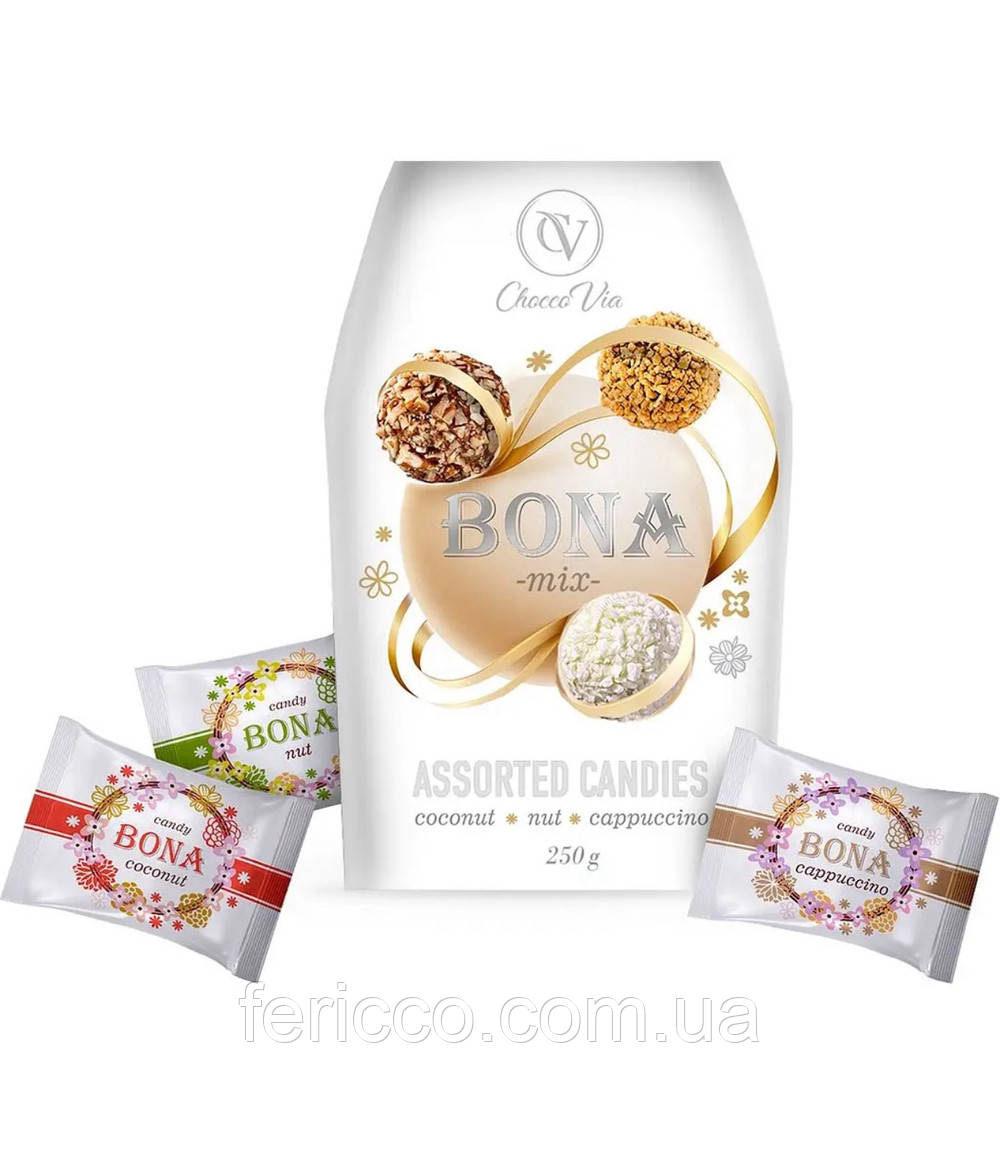 Набір цукерок «Bona mix» 250г ТМ Аметист