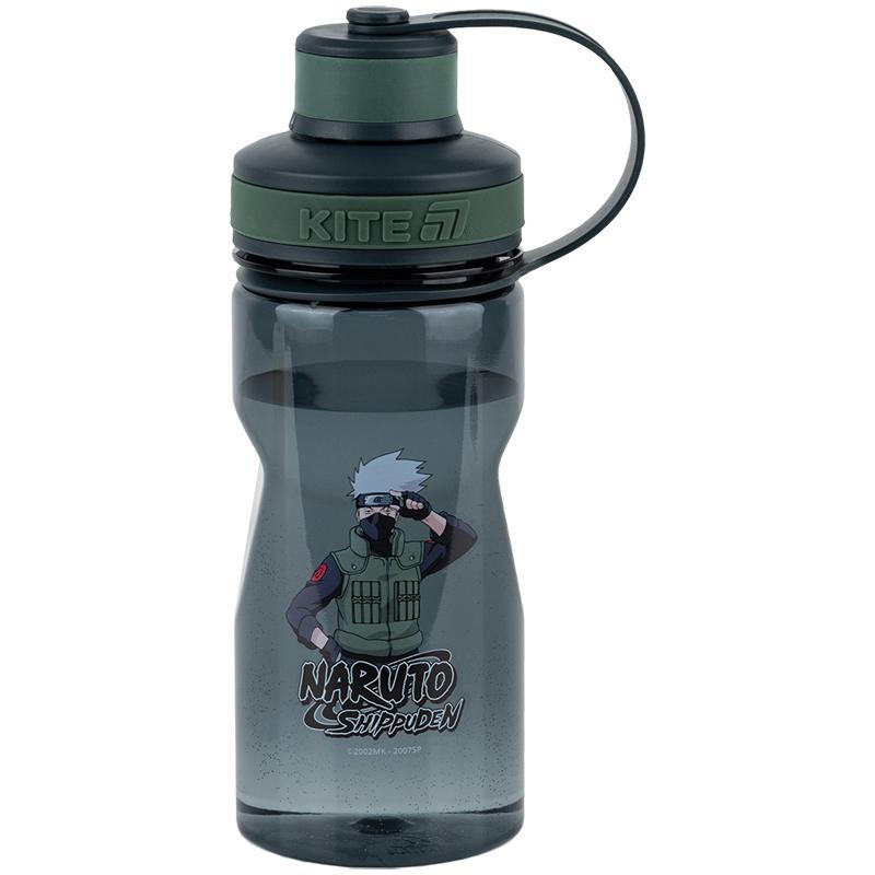 Пляшечка для води Kite Naruto NR25-397, 500 мл, сіра