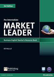 Market Leader (3rd Edition) Pre-Intermediate teacher's Resource Book + Test Master CD-ROM