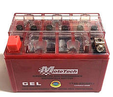 Уцінка. Акумулятор MOTO-TECH YTX9-BS (GEL) 12 В 9 Ач, 2022 рік випуску
