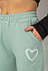 Спортивні штани жіночі, колір оливковий, 238R324, фото 5