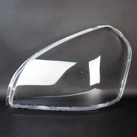 Пластиковое стекло фары Hyundai Tucson (JM) 2004-2010 левое (водительское), фото 1