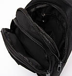 Сумка чоловіча LANPAD 17х29х10 см Чорний (LAN63746 black), фото 6