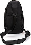 Сумка чоловіча LANPAD слинг Чорний (LAN83030 black), фото 3
