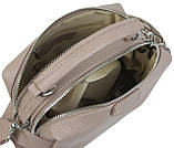 Сумка жіноча Borsacomoda 23х16х10 см Бежевий (812.018), фото 7