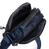 Сумка-планшет LANPAD чоловіча 20х24х10 см Синій (LAN7669 blue), фото 5