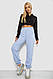 Спортивні штани жіночі, колір світло-блакитний, 238R324, фото 2