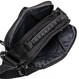 Сумка-планшет LANPAD чоловіча 20х24х10 см Чорний (LAN7669 black), фото 6