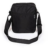 Сумка-планшет LANPAD чоловіча 20х26х10 см Чорний (LAN65318 black), фото 3