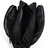 Сумка-планшет LANPAD чоловіча 20х26х10 см Чорний (LAN65318 black), фото 6