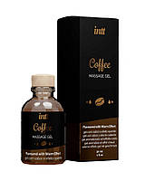 Масажний гель для інтимних зон Intt Coffee (30 мл) розігріваючий