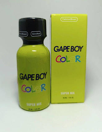 Попперс Gapeboy color super mix 30 ml, фото 1