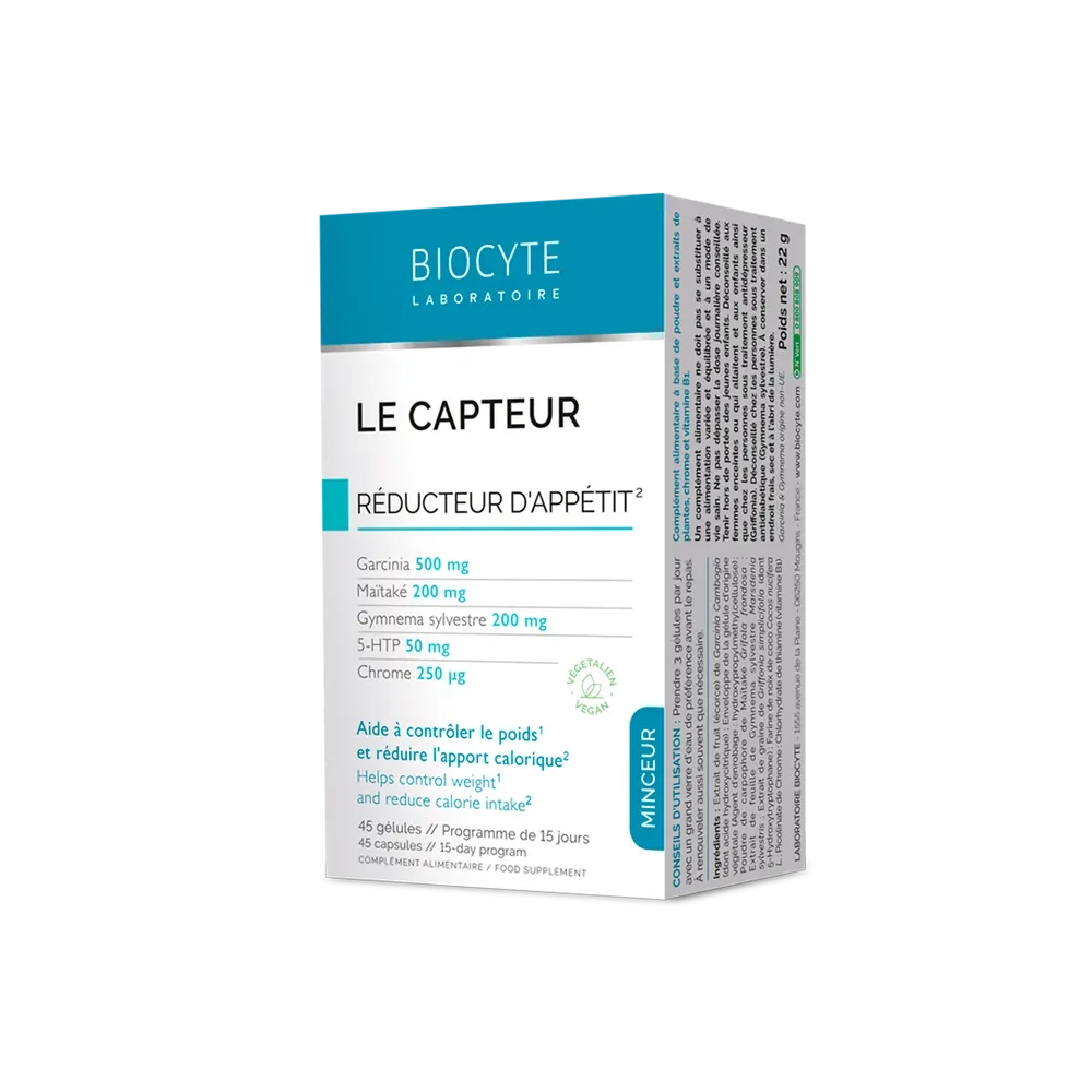 Biocyte LE CAPTEUR Зменшення апетиту та потягу до солодкого, 60 капсул