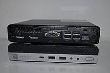 Б/в Неттоп HP ProDesk 600 G3 Mini PC USFF| Core i3-7100T| 12 GB RAM| 240 GB SSD| HD 630, фото 3