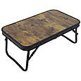 Стіл Bo-Camp Woodbine Compact 56x34 cm Black/Wood look (1404190), фото 5