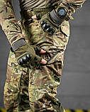 Польовийні штани TAYFUN мультикам літні з манжетами та посиленими зонами ДЛ6492 ТМ, фото 6