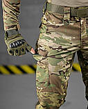 Польовийні штани TAYFUN мультикам літні з манжетами та посиленими зонами ДЛ6492 ТМ, фото 9