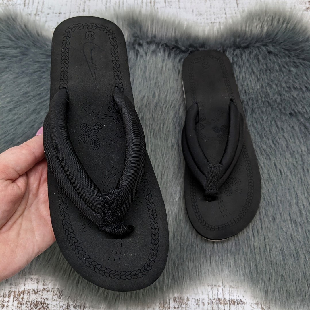 В'єтнамки жіночі Violeta чорні м'які 4896, фото 1