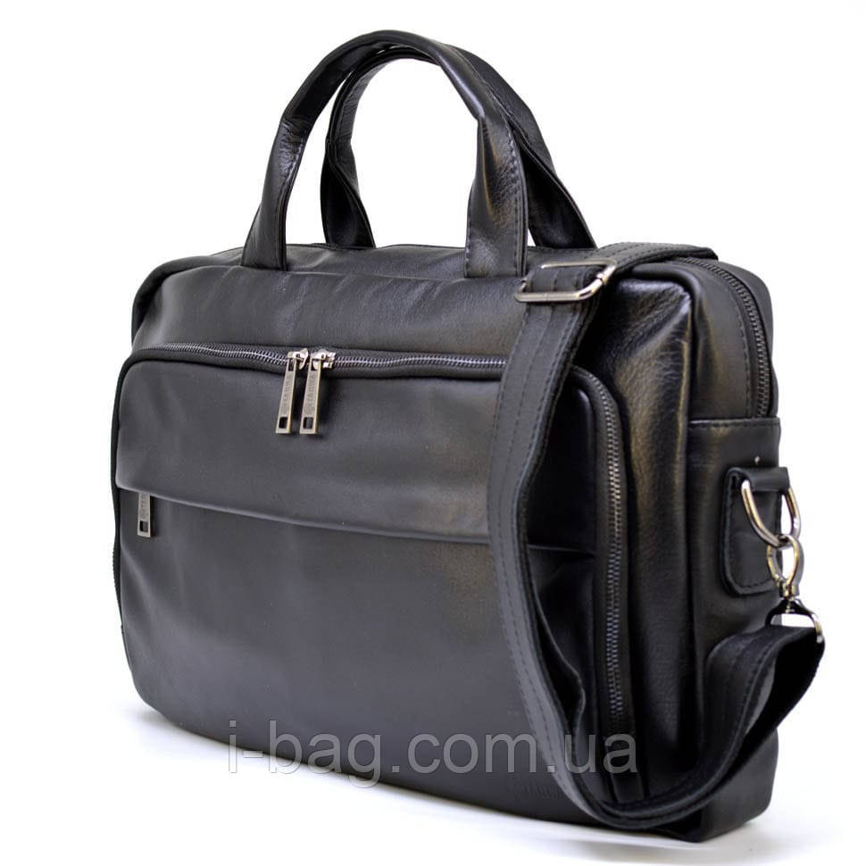 Сумка-портфель для ноутбука в чорному кольорі GA-7334-3md TARWA
