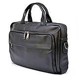 Сумка-портфель для ноутбука в чорному кольорі GA-7334-3md TARWA, фото 4
