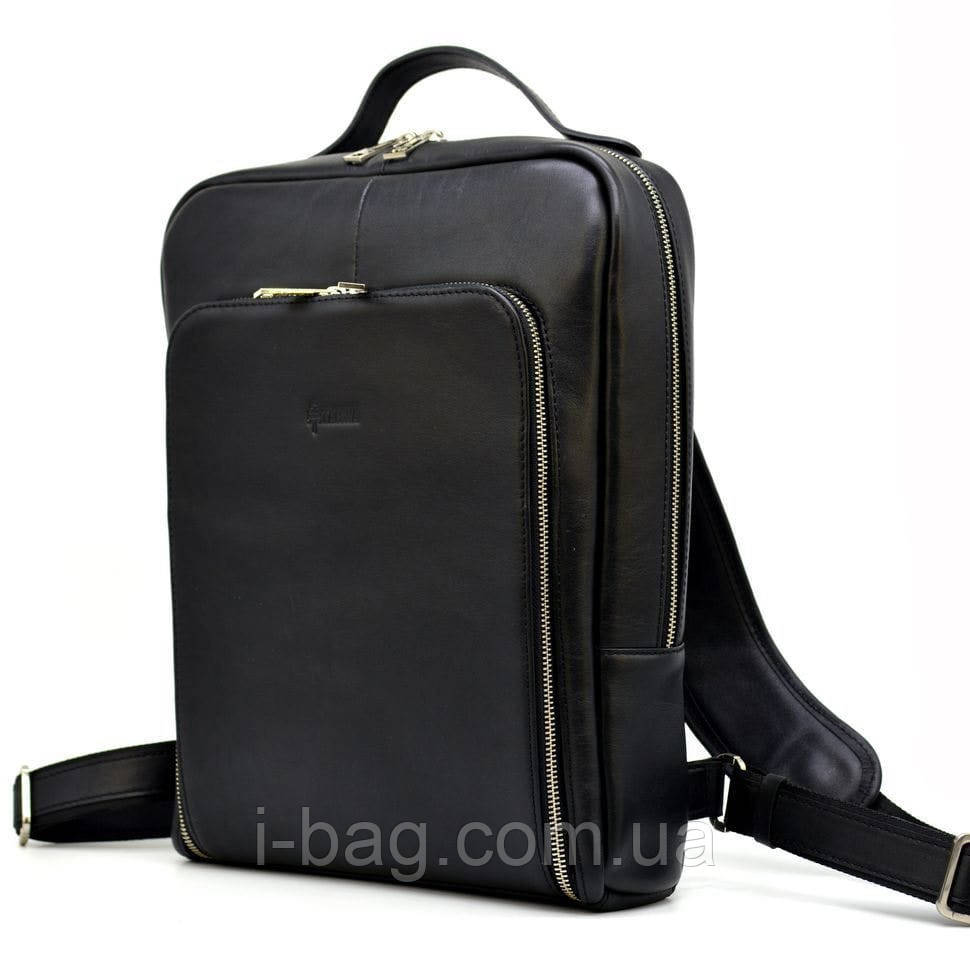 Шкіряний рюкзак для ноутбука 14" TARWA TA-1239-4lx преміум