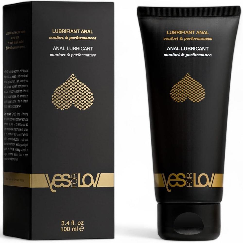 Анальний лубрикант на гібридній основі YESforLOV Anal Comfort & Performance 100 мл, фото 1
