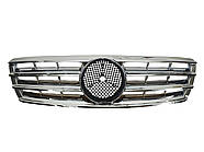Решітка радіатора  CL Chrome на Mercedes-Benz C-Class W203 2000-2007 року