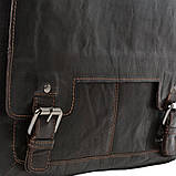 Сумка чоловіча для ноутбука 15,5 Ashwood 8343 Brown (Коричневий), фото 5