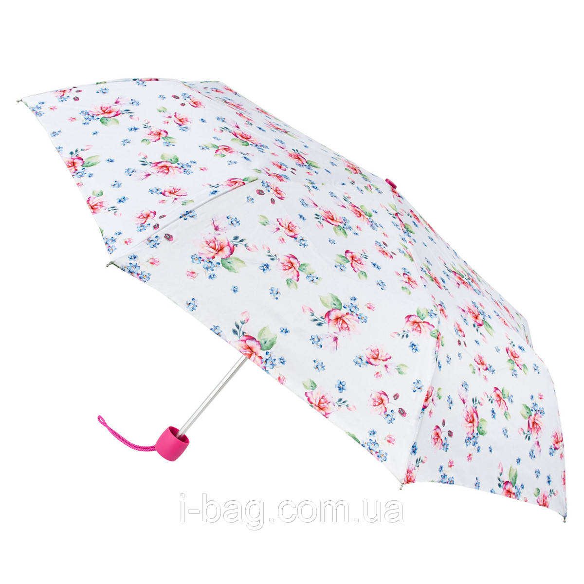 Парасолька жіноча Fulton L354 Minilite-2 Watercolor Blossom (Акварельный цветок)