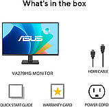 Монітор Asus 27" VA279HG (90LM04J1-B02371) IPS Black 120Hz, фото 5