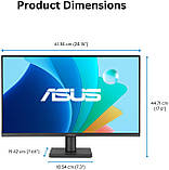 Монітор Asus 27" VA279HG (90LM04J1-B02371) IPS Black 120Hz, фото 6