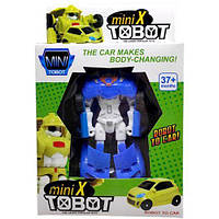 Трансформер "Tobot mini Y" блакитний з білим