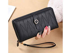 Гаманець 9.5х19х3.5см асорті, штучна шкіра 7901-7 ТМ Китай