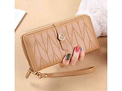 Гаманець 9.5х19х3.5см асорті, штучна шкіра 7901-3 ТМ Китай