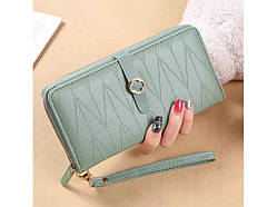 Гаманець 9.5х19х3.5см асорті, штучна шкіра 7901-2 ТМ Китай