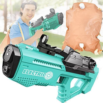 Водяний автомат 46 см на акумуляторі з наповнюваним рюкзаком на 1.5 л, USB зарядним та світлом 456-103A