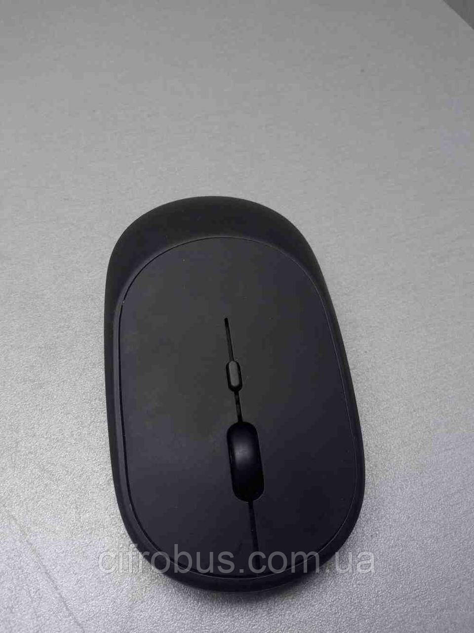 Миша комп'ютерна Б/У Мишка бездротова безшумна 2.4G + Bluetooth RG-95 Вбудований акумулятор, фото 1