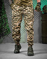 Тактичні штани-джогери Babdit Піксель саржа манжети на резинці для чоловіків L |neper-1147|